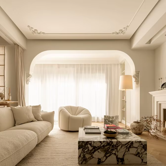 Interior Design Consultant - Sanhai Französischer Stil, Innendesign, Masterplan-Layout, Raumplanung,
