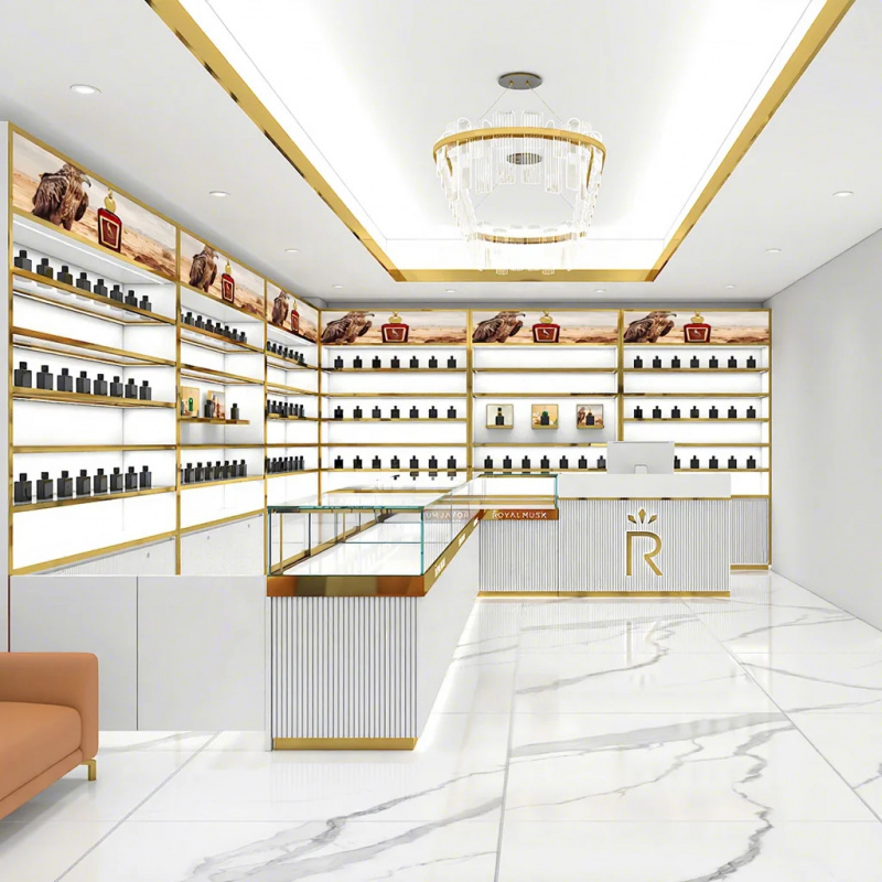 Interior Designer - Maßgeschneidertes modernes Parfümerie-Innendesign mit wasserdichten, individuellen