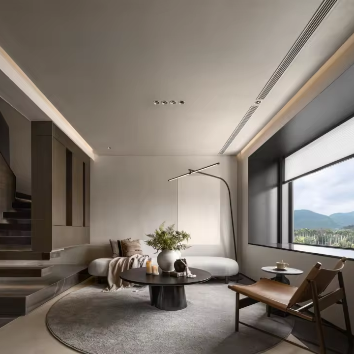 Interior Design Consultant - Zeitgenössische Innendesigndienste von Sanhai, Wabi-Sabi-Stil, 3D-Rendering,