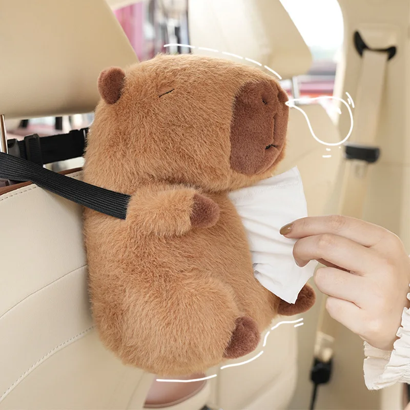 Interior Design Degree - 1 Stück Auto-Taschentuchbox für den Rücksitz,