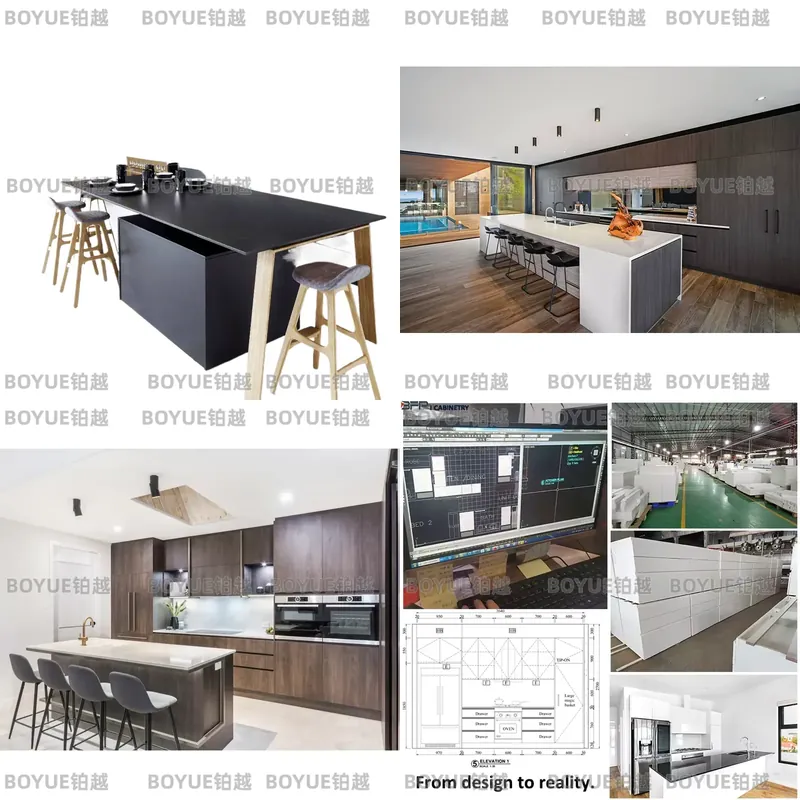 Interior Design Kitchen Modern - Moderne Maßgefertigte Küchenschränke Ganzhaus-Möbeldesign Aufbewahrungsschrank Kleiderschrank