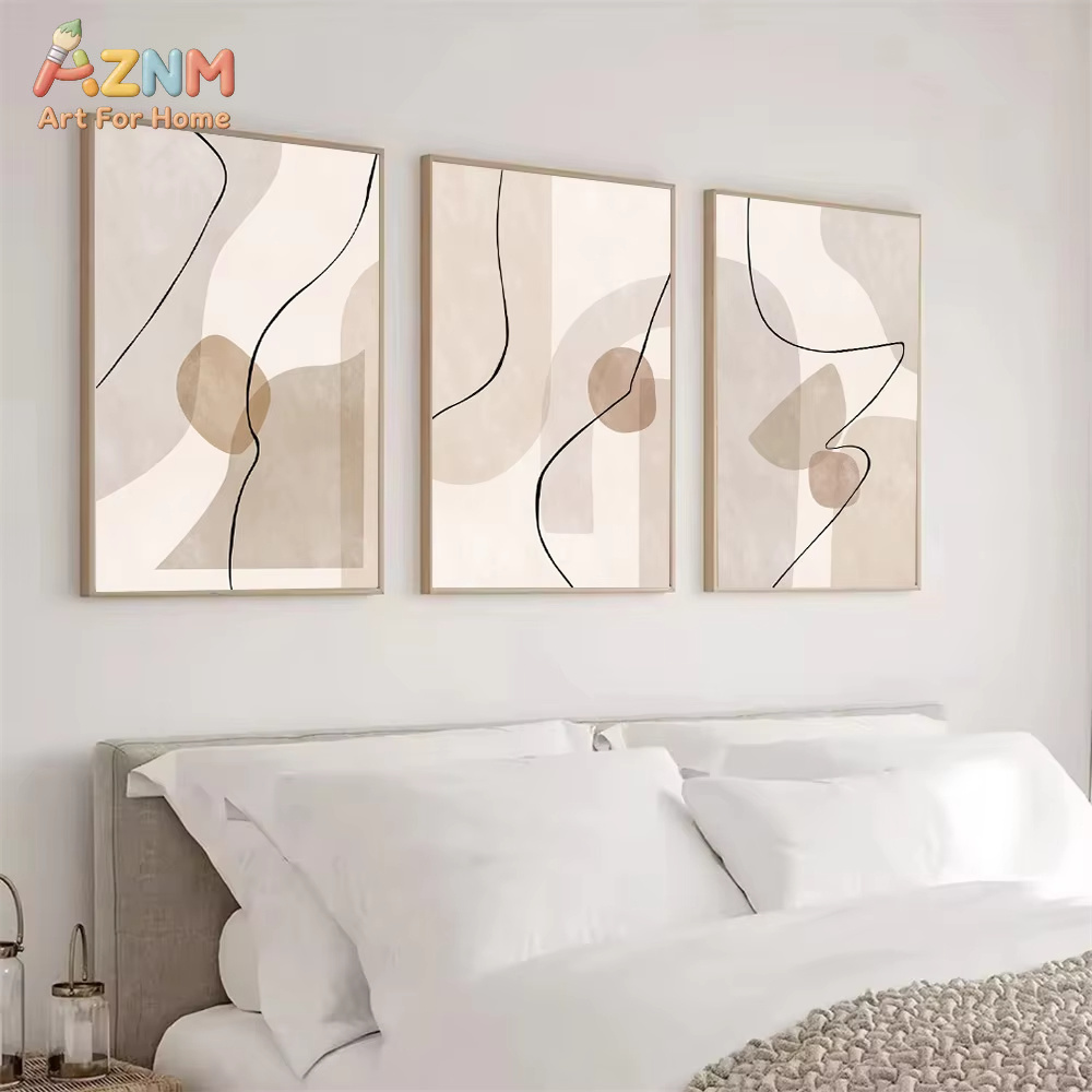 Abstrakte beige geometrische L – Interior Designer Bewertung und Preis