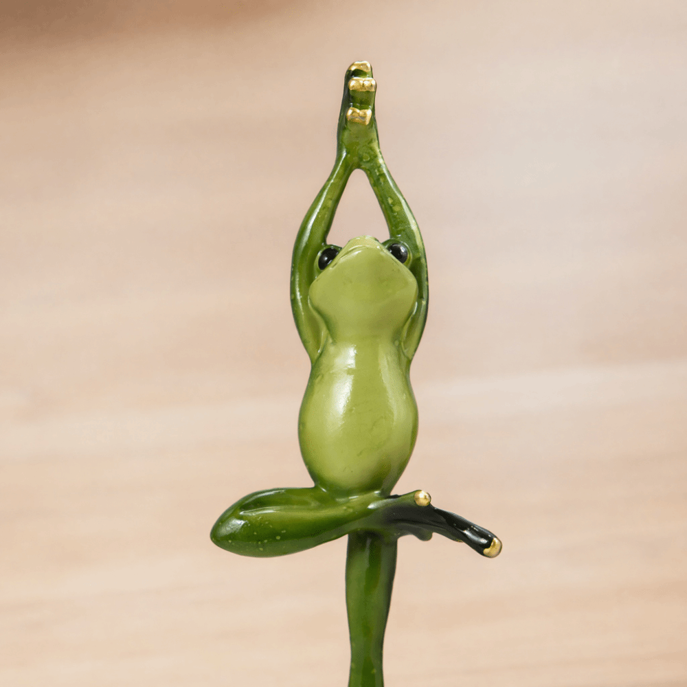 Harz-Yoga-Posen-Figur: Amphibi – Interior Design Degree Bewertung und Preis