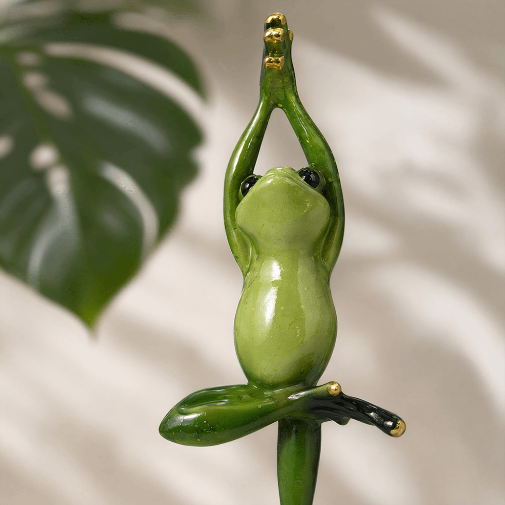 Harz-Yoga-Posen-Figur: Amphibi – Interior Design Degree Bewertung und Preis